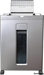 Шредер Office Kit SA200 (1,9х10) серый/черный с автоподачей (секр.P-5) фрагменты 200лист. 23лтр. пл.