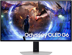 Монитор Samsung 27" Odyssey G5 S27DG600SIXCI черный OLED LED 1ms 16:9 HDMI матовая HAS Piv 250cd 178