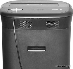 Шредер ГЕЛЕОС УМ28-4, DIN P-4 (4 ур-нь секр.), фрагмент 3,9х30мм,  19-21 лист (70г/м2), CD/пл.карты/