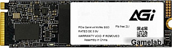 Накопитель SSD AGi PCI-E 4.0 x4 1TB AGI1T0G43AI818 M.2 2280