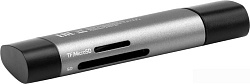 Устройство чтения карт памяти USB 2.0/Type C Digma CR-СU2520-G серый