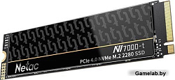 SSD M.2 Netac 4.0Tb NV7000-t Series <NT01NV7000t-4T0-E4X> Retail (PCI-E 4.0 x4, up to 7300/6700MBs, 