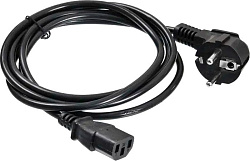 Кабель Buro BU-PCAB-1.8-16A IEC C13 Евровилка 1.8м
