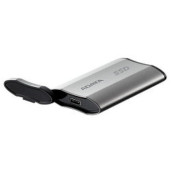 Внешний накопитель SSD ADATA 1Tb SD810 USB Type-C (2000/2000 Mb/s) metal case grey (SD810-1000G-CSG)