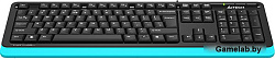 Клавиатура A4Tech Fstyler FKS10 черный/синий USB