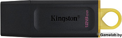 Накопитель флэш KINGSTON 128GB USB3.2 Gen1 DataTraveler Exodia (Black + Yellow)