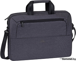Сумка для ноутбука 15.6" Riva 7730 черный полиэстер