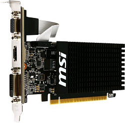 Видеоадаптер VGA MSI GT 710 2GD3H LP PCI-E16 GT710 2GB GDDR3 (GT 710 2GD3H LP)