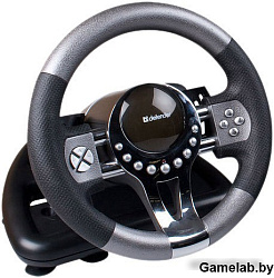 Руль Defender Forsage GTR 12 кнопок + два подрулевых переключателя + восьмипозиционный переключатель