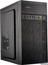 Корпус KingPrice KPCC-MN210 черный без БП mATX 1x80mm 2x120mm 2xUSB2.0 audio