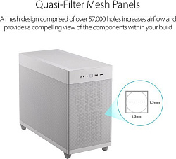 ASUS AP201/WHT/MESH AP201 ASUS PRIME CASE MESH WHITE EDITION (90DC00G3-B39000) (771913)