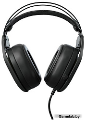 Наушники с микрофоном Оклик GMNG HS-L630G черный/желтый 2.2м мониторные оголовье (1533561)