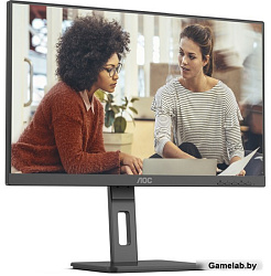 Монитор AOC 24" 24E3QAF черный IPS LED 16:9 HDMI M/M матовая HAS Piv 300cd 178гр/178гр 1920x1080 75H