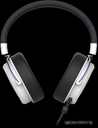 Наушники с микрофоном A4Tech Bloody M590i синий/белый 1м мониторные USB оголовье (M590I SPORTS NAVY)