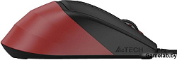 Мышь A4Tech Fstyler FM45S Air красный/черный оптическая (2400dpi) silent USB (7but)