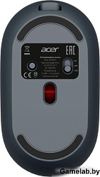 Мышь Acer OMR301 черный оптическая 1600dpi беспров. BT/Radio USB 4but (ZL.MCECC.01T)