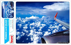 Коврик для мыши Buro BU-R51748 рисунок/самолет