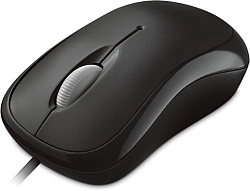 Мышь Microsoft Basic Mouse, PS2/USB, Black [For Business] (4YH-00007)