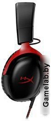 Наушники с микрофоном HyperX Cloud III черный/красный 1.2м мониторные оголовье (727A9AA)