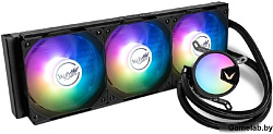 Система водяного охлаждения Valkyrie A360 ARGB Black / 3x120mm ARGB fans, 280W TDP, 32.8dBA / HW A36