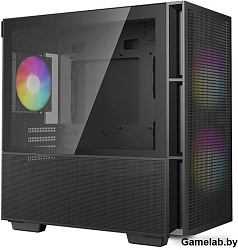 Корпус MiniTower Deepcool CH360 black (mATX, без БП, ARGB, USB3.2 Type-A + USB3.2 Type-C) (R-CH360-B