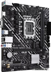 ASUS PRIME H610M-K ARGB, LGA1700, H610, 2*DDR5, VGA + HDMI, 4 SATA 6, M.2, USB 3.2, USB 2.0, mATX ; 