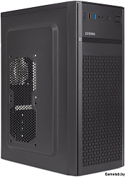 Корпус Digma DCC-MD301 черный без БП ATX 1x80mm 4x120mm 1xUSB2.0 1xUSB3.0 audio