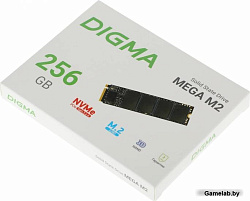 Накопитель SSD Digma PCI-E 3.0 x4 256Gb DGSM3256GM23T Mega M2 M.2 2280