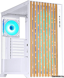 Корпус Formula TimberLine T0 белый без БП mATX 6x120mm 6x140mm 2xUSB3.0 audio