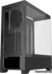 Корпус Powercase Luminous, Tempered Glass, чёрный, ATX  (CLB-L0)