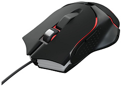 Мышь Оклик 703GM черный оптическая (3600dpi) USB для ноутбука (6but)
