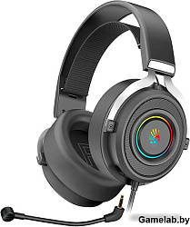 Наушники с микрофоном A4Tech Bloody G535 черный/серебристый 2м мониторные USB оголовье (G535 (BLACK+