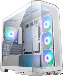 MSI Корпус MSI MAG Pano M100R PZ White , Micro-ATX, 1xUSB 3.2 Gen 1, 1xUSB 3.2 Gen2 Type-C, 4x120mm 