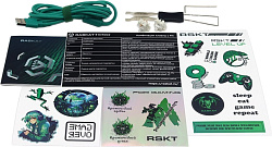 Raskat Клавиатура Raskat KM002 UV GREEN