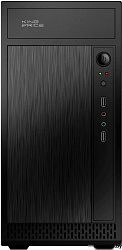 Корпус KingPrice KPCC-MN211 черный без БП mATX 1x80mm 2x120mm 2xUSB2.0 audio