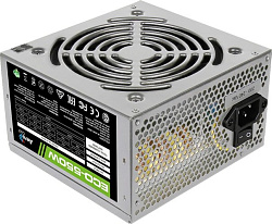 Aerocool 550W Retail ECO-550W ATX v2.3 Haswell, fan 12cm, 400-mm cable, power cord, 20+4P, 12V 4+4P,