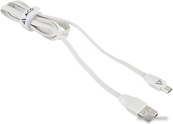 ACD Кабели USB ACD USB кабель ACD-Life MicroUSB ; USB-A TPE, 1м, белый (ACD-U920-M1W)