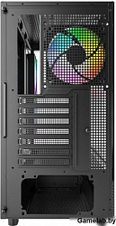 Корпус Montech XR черный без БП ATX 3x120mm 2xUSB3.0 audio bott PSU