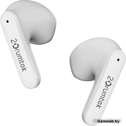 Гарнитура вкладыши A4Tech 2Drumtek B20 TWS белый беспроводные bluetooth в ушной раковине (B20 GRAYIS