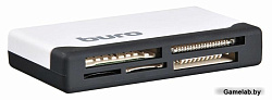 Устройство чтения карт памяти USB2.0 Buro BU-CR-2102 белый
