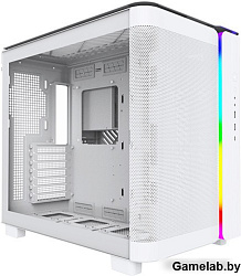 Корпус Montech King 95 белый без БП ATX 9x120mm 6x140mm 2xUSB3.0 audio bott PSU