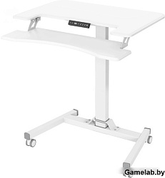 Стол для ноутбука Cactus VM-FDE103 столешница МДФ белый 91.5x56x123см (CS-FDE103WWT)