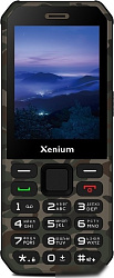 Мобильный телефон XENIUM X300 зеленый моноблок 1.77" 128x160 Nucleus 0.3Mpix GSM900/1800 MP3