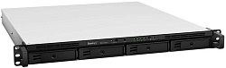 Synology Rack 1U,QC 2.2GHz CPU/8GB(upto64GB)/RAID 0,1,10,5,6,F1/upto4 HS HDD(3.5"/2.5"SATA)or2xM.2 2
