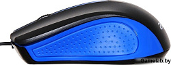 Мышь Acer OMW011 черный/синий оптическая (1200dpi) USB (3but)
