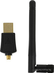 Сетевой адаптер WiFi Digma DWA-AC600E AC600 USB 2.0 (ант.внеш.съем) 1ант. (упак.:1шт)