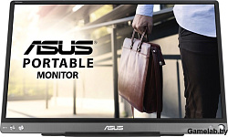 МОНИТОР 15.6" ASUS MB16ACE DarkGrey(IPS, LED, Wide, 1920x1080, 5ms, 178°/178°, 250 cd/m, 800:1, +USB