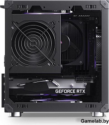 Корпус JONSBO C6 Black без БП, mini-ITX, micro-ATX, черный