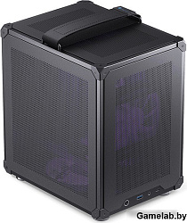 Корпус JONSBO C6 Handle Black без БП, mini-ITX, micro-ATX, черный