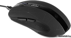 Мышь Оклик 976GW черный оптическая (3200dpi) беспроводная USB (6but)